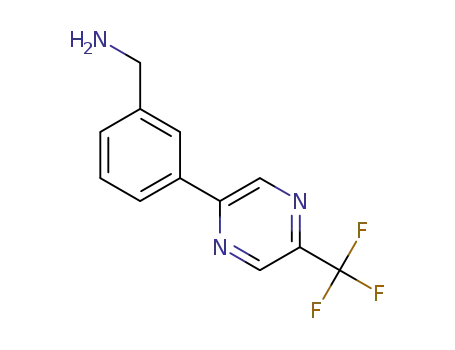 [3-[5-(trifluoromethyl)pyrazin-2-yl]phenyl]methylamine