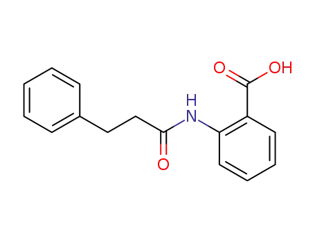 Molecular Structure of 142005-11-6 (2-(3-phenyl-propionylamino)benzoic acid)