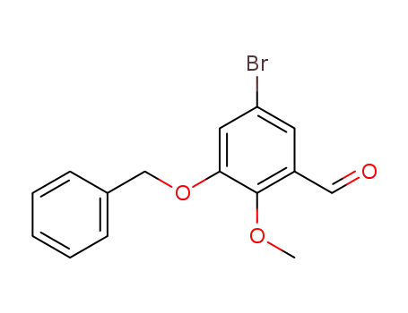 Benzaldehyde, 5-bromo-2-methoxy-3-(phenylmethoxy)-