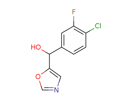 (4-chloro-3-fluorophenyl)(oxazol-5-yl)methanol