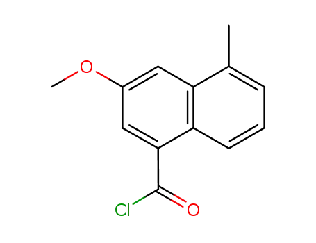 1-Naphthalenecarbonyl chloride, 3-methoxy-5-methyl-