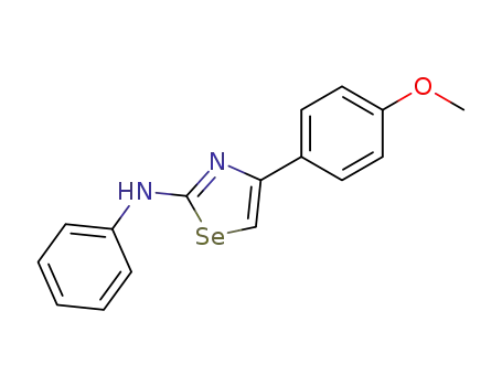 2-phenylamino-4-(4-methoxyphenyl)-1,3-selenazole