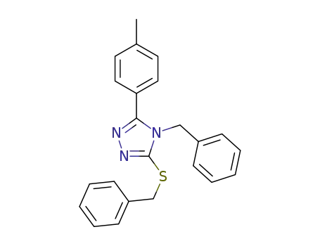4-benzyl-3-(4-methylphenyl)-5-(phenylsulfanyl)-4H-1,2,4-triazole