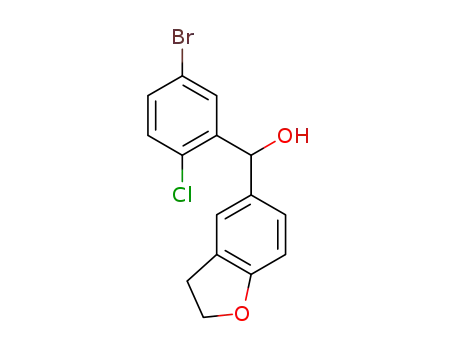 (5-bromo-2-chlorophenyl)(2,3-dihydrobenzofuran-5-yl)methanol