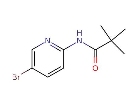 Molecular Structure of 182344-63-4 (N-(5-bromo-pyridin-2-yl)-2,2-dimethyl-propionamide)
