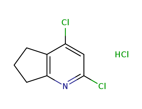 2,4-Dichloro-6,7-dihydro-5H-cyclopenta[b]pyridine hydrochloride 1187830-87-0