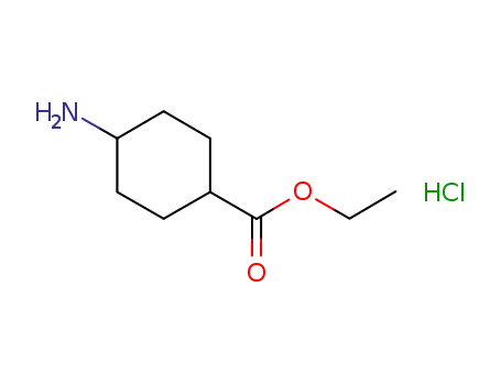 Molecular Structure of 61367-17-7 (cis-Ethyl 4-aMinocyclohexanecarboxylate hydrochloride)