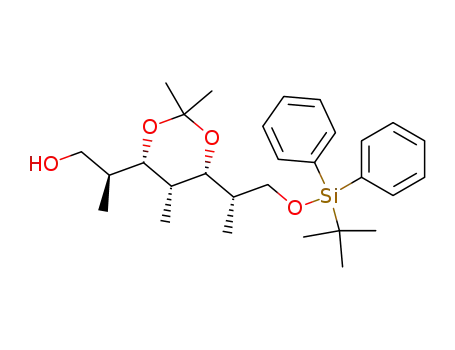 (2S,3S,4R,5R,6S)-7-(tert-butyldiphenylsilyloxy)-3,5-(isopropylidenedioxy)-2,4,6-trimethyl-heptanol