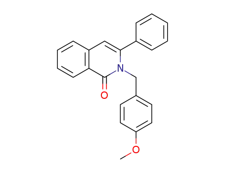 2-(4-methoxybenzyl)-3-phenylisoquinolin-1(2H)-one