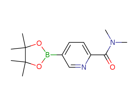 N,N-dimethyl-5-(4,4,5,5-tetramethyl-1,3,2-dioxaborolan-2-yl)picolinamide