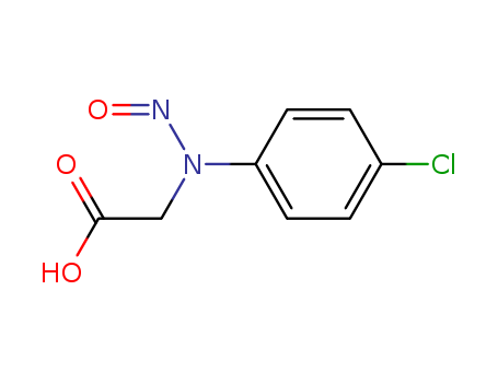 Acetic acid,2-[(4-chlorophenyl)nitrosoamino]- cas  13728-11-5