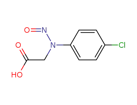 Molecular Structure of 13728-11-5 ([(4-chlorophenyl)(nitroso)amino]acetic acid)