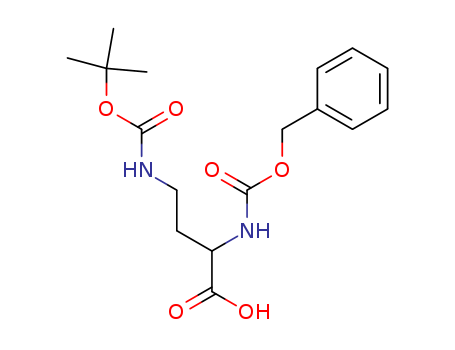 2-(((Benzyloxy)carbonyl)amino)-4-((tert-butoxycarbonyl)amino)butanoic acid
