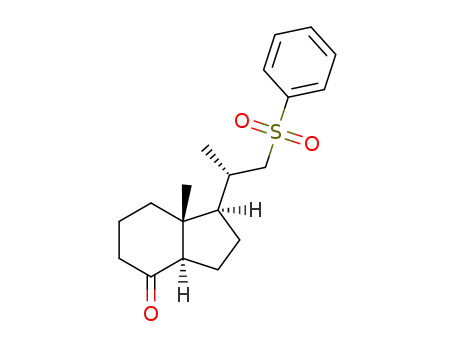 (7aR)-7a-methyl-1-((S)-1'-(phenylsulfonyl)propane-2'-yl)hexahydro-1H-inden-4(2H)-on