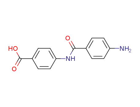 Molecular Structure of 36711-56-5 (4-(4-AMINO-BENZOYLAMINO)-BENZOIC ACID)