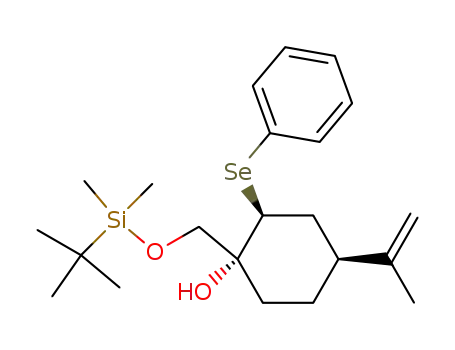 (1R,2S,4S)-1-[(tert-butyldimethylsilyloxy)methyl]-2-(phenylselanyl)-4-(prop-1-en-2-yl)cyclohexanol