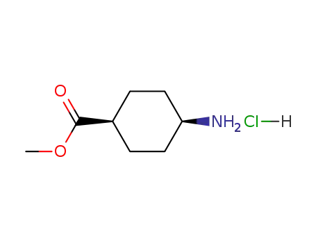 Molecular Structure of 61367-16-6 (Methyl cis-4-Aminocyclohexanecarboxylate Hydrochloride)