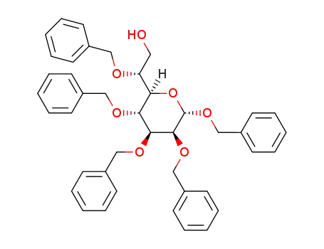 benzyl 2,3,4,6-O-tetra-benzyl-D-glycero-α-D-mannoheptopyranoside