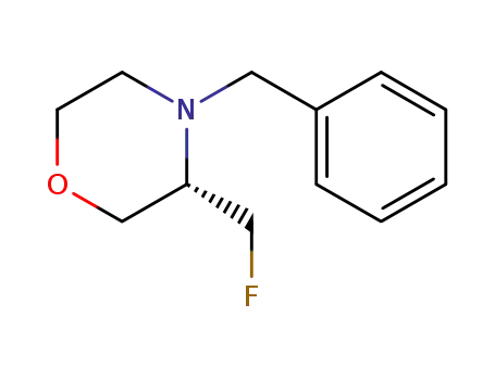 모르폴린, 3-(플루오로메틸)-4-(페닐메틸)-, (3S)-