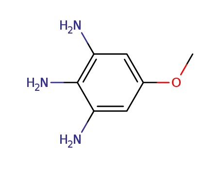 1,2,3-Benzenetriamine,  5-methoxy-