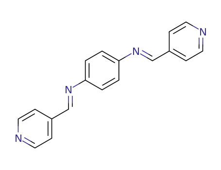 (N<SUP>1</SUP>E,N<SUP>4</SUP>E)-N<SUP>1</SUP>,N<SUP>4</SUP>-bis(pyridin-4-ylmethylene)benzene-1,4-diamine