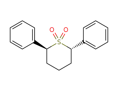 (2S,6S)-2,6-diphenyltetrahydro-2H-thiopyran-1,1-dioxide