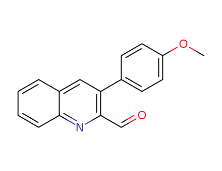 3-(4-methoxyphenyl)quinolin-2-carbaldehyde