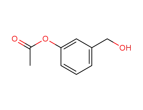 Molecular Structure of 78957-20-7 (3-(HYDROXYMETHYL)PHENYL ACETATE)