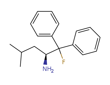(R)-(+)-2-Amino-1-fluoro-4-methyl-1,1-diphenylpentane