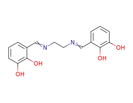 1,2-Benzenediol, 3,3'-[1,2-ethanediylbis(nitrilomethylidyne)]bis-