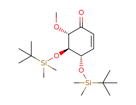 (4S,5S,6S)-4,5-bis((tert-butyldimethylsilyl)oxy)-6-methoxycyclohex-2-enone