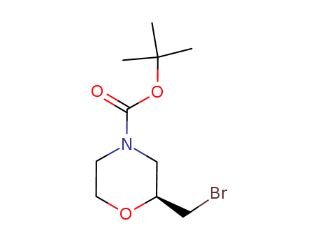 (S)-TERT-BUTYL 2-(BROMOMETHYL)MORPHOLINE-4-CARBOXYLATE