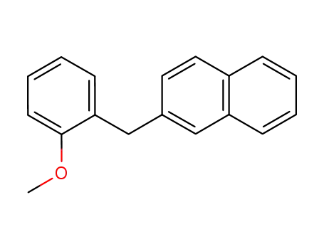 Molecular Structure of 68299-62-7 (Naphthalene, 2-[(2-methoxyphenyl)methyl]-)