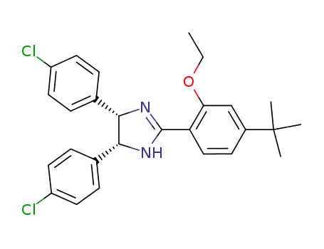 (4S,5R)-2-(4-tert-butyl-2-ethoxyphenyl)-4,5-bis(4-chlorophenyl)-4,5-dihydro-1H-imidazole