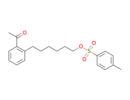 6-(2-acetylphenyl)hexyl 4-methylbenzenesulfonate