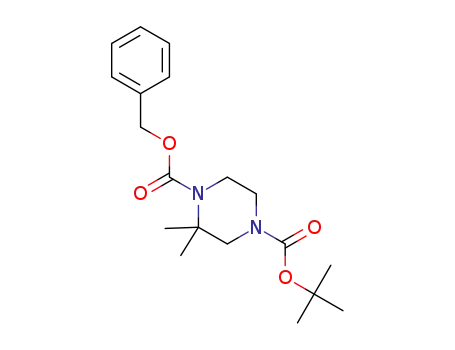 2,2-dimethyl-piperazine-1,4-dicarboxylic acid 1-benzyl ester 4-tert-butyl ester