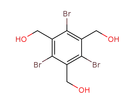 Molecular Structure of 191529-08-5 (1,3,5-Benzenetrimethanol, 2,4,6-tribromo-)