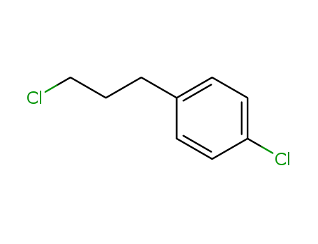 Molecular Structure of 64473-34-3 (3-(4'-CHLOROPHENYL)PROPYL CHLORIDE)