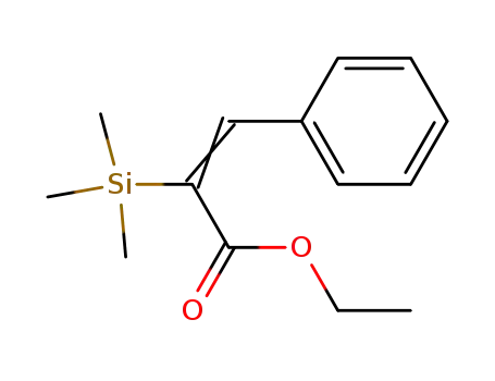 (Z)-3-Phenyl-2-trimethylsilanyl-acrylic acid ethyl ester