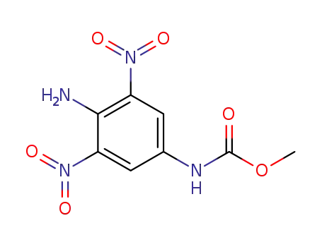 4-amino-3,5-dinitro-1-(methoxycarbonylamino)benzene
