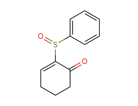 2-Cyclohexen-1-one, 2-(phenylsulfinyl)-