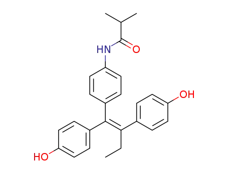 (E)-N-(4-(1',2'-bis(4'',4'''-hydroxyphenyl)-but-1'-enyl)phenyl)hexanamide