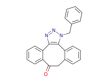 1-benzyl-1H-dibenzo[3,4:7,8]cycloocta[1,2-d][1,2,3]triazol-8(9H)-one