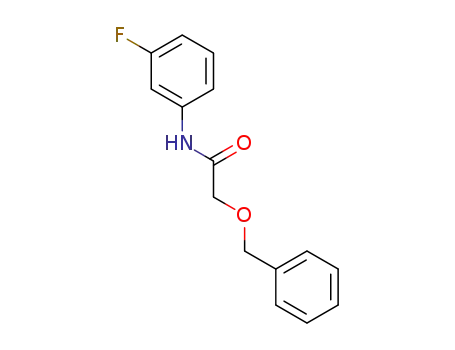 2-benzyloxy-N-(3-fluoro-phenyl)-acetamide