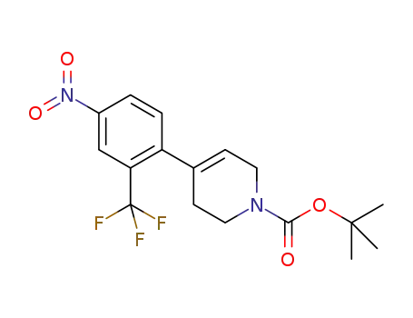 tert-butyl 4-(4-nitro-2-(trifluoromethyl)phenyl)-5,6-dihydropyridine-1(2H)-carboxylate