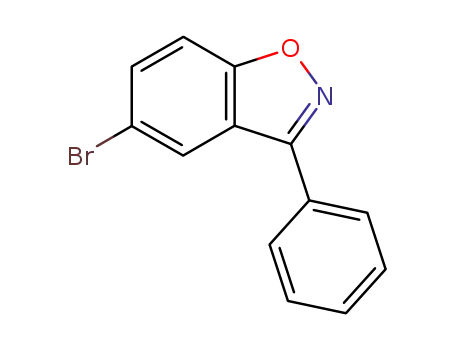 Molecular Structure of 402914-15-2 (1,2-Benzisoxazole, 5-bromo-3-phenyl-)