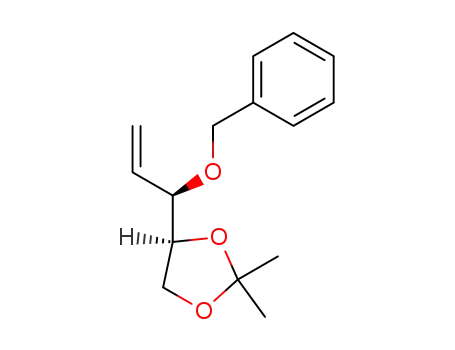 (S)-4-((R)-1-(benzyloxy)allyl)-2,2-dimethyl-1,3-dioxolane