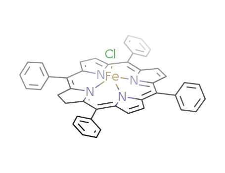 (7,8-dihydro-5,10,15,20-tetraphenylporphyrin) iron(III) chloride