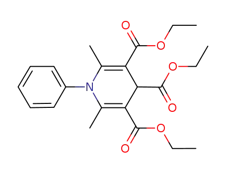 triethyl 2,6-dimethyl-1-phenyl-1,4-dihydropyridine-3,4,5-tricarboxylate