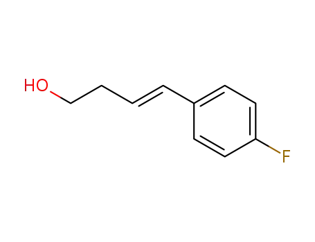 Molecular Structure of 7515-50-6 (3-Buten-1-ol, 4-(4-fluorophenyl)-, (E)-)